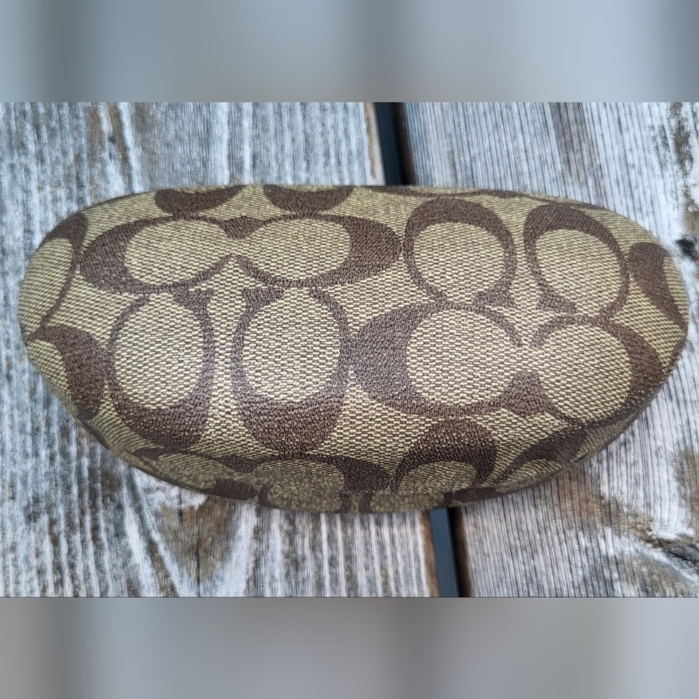 Coach Lillian Tortoise Shell Gradient Lens Sunglasses With Case - Picture 12 of 13